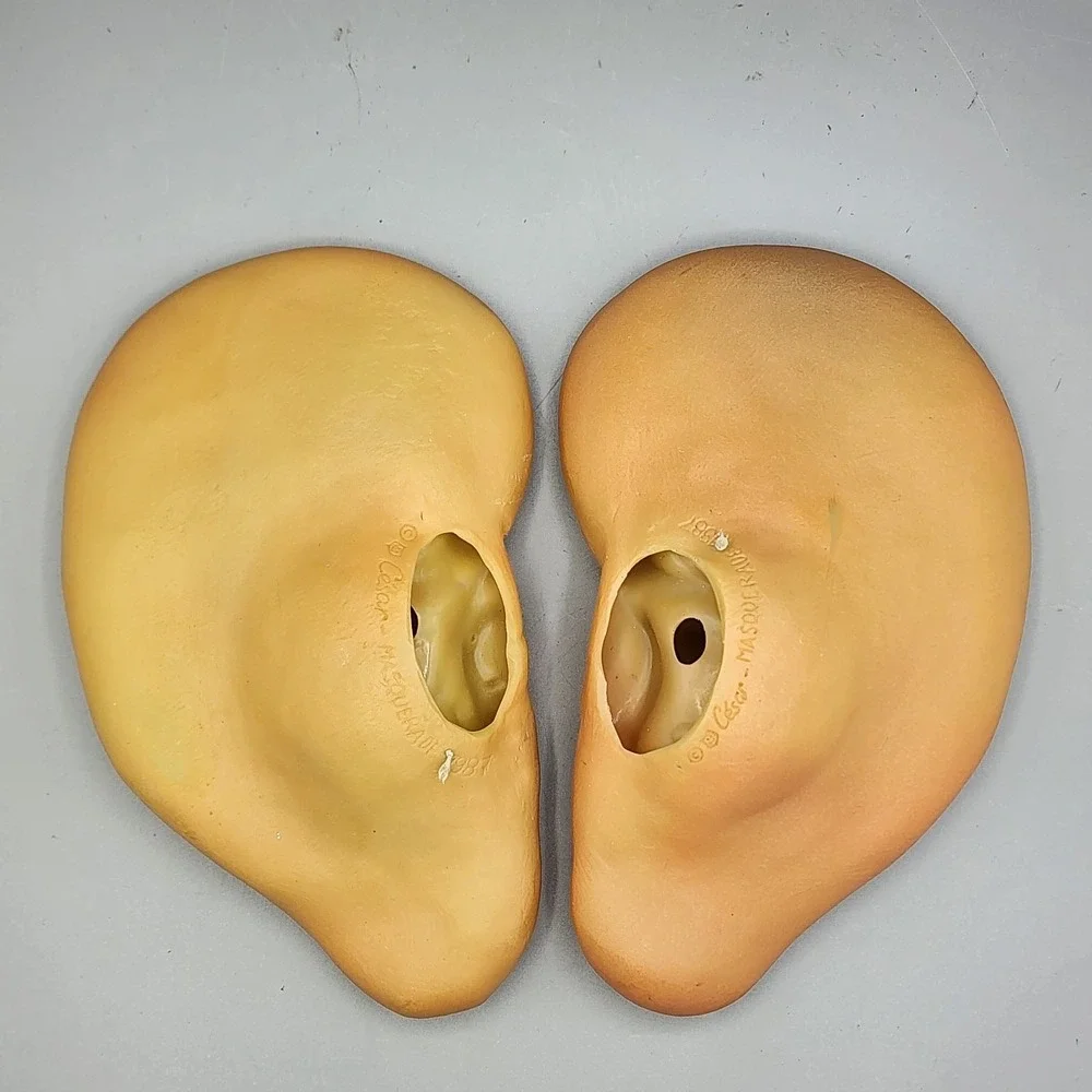 Vintage Jumbo Big Ears Cesar Masquerade 1987 Costume Halloween Funny Large